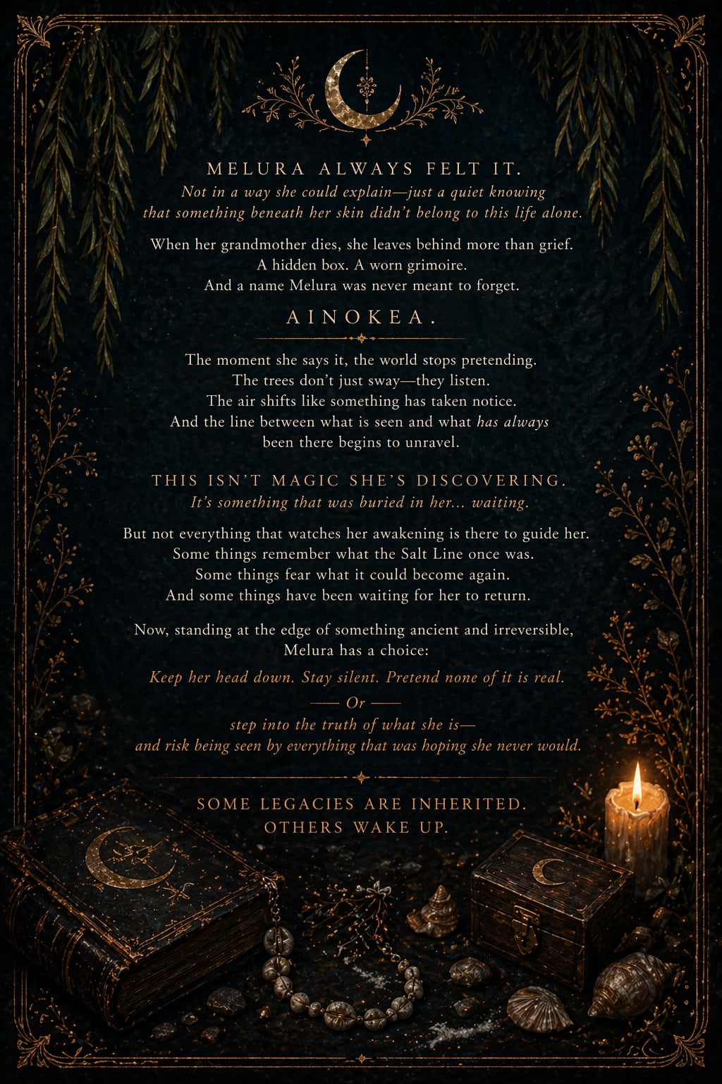 Earthborn typeset interior passage